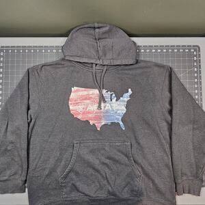 Ariat Plank Hoodie Men's XXL Western Cowboy Essential Workwear Outdoors Graphic